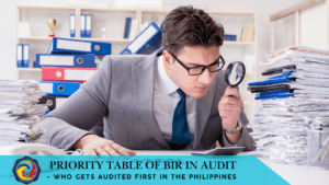 Priority Table of BIR in Audit – Who Gets Audited First in the Philippines